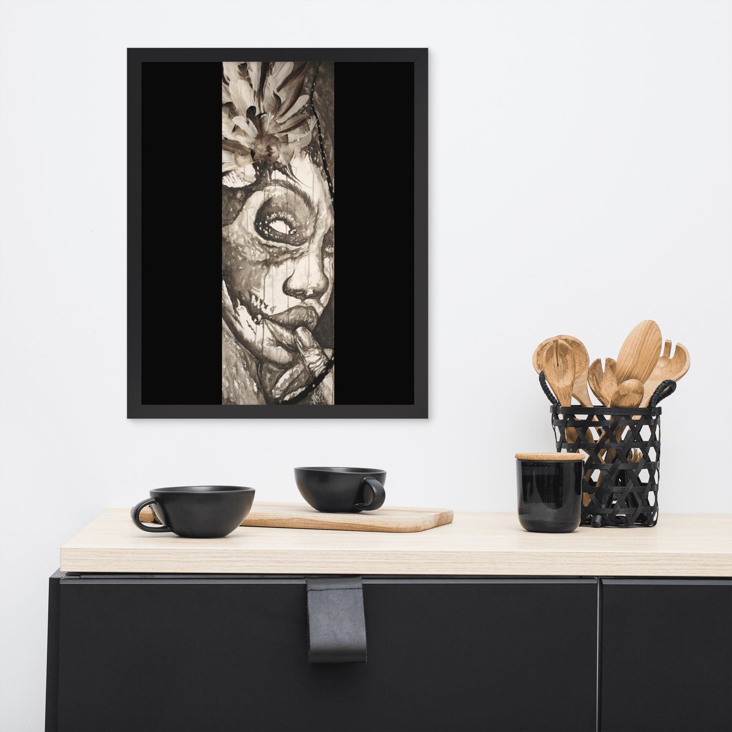 LA CATRINA -Framed photo paper poster